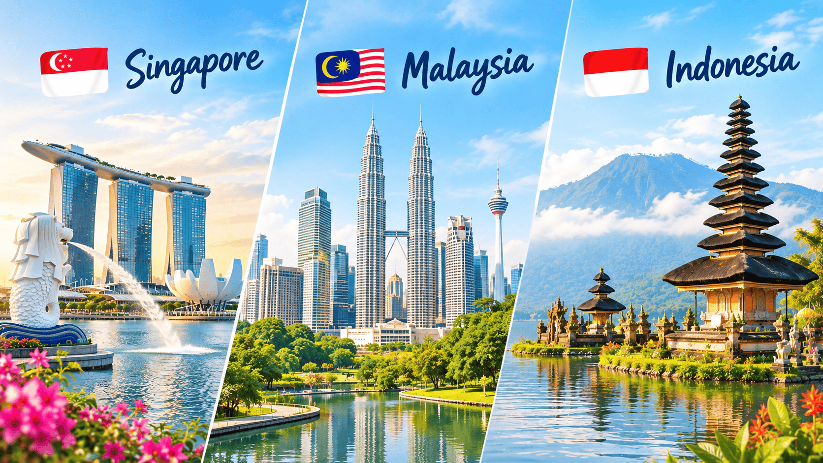 eSIM Singapore - Malaysia - Indonesia